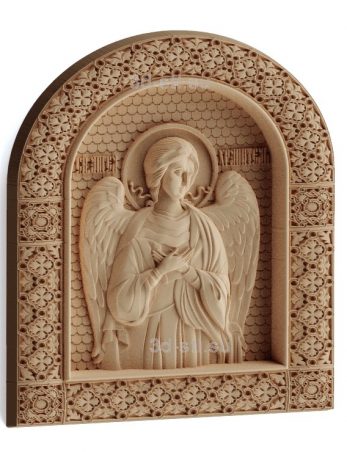 stl model-Icon of the Guardian Angel