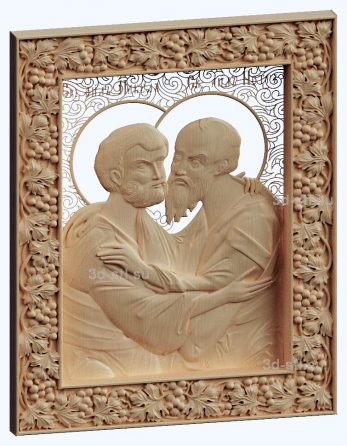 3d stl model-icon of St. The Apostles Peter and Paul