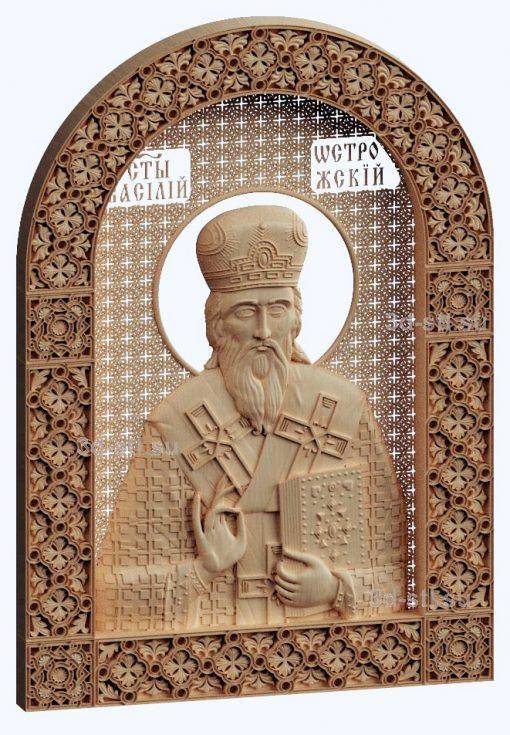 3d stl model-icon of St. Vasily Ostrovsky