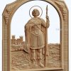 3d stl model-icon of St. George the Victorious