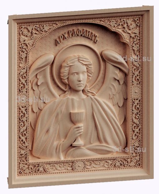 3d STL model-Archangel Raphael icon № 519