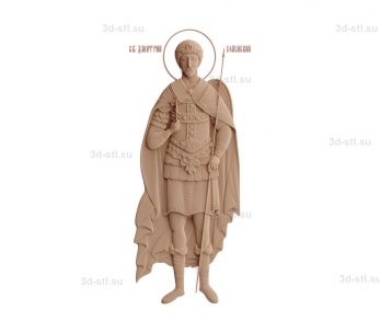 stl model-Image of St. Demetrius of Thessalonica