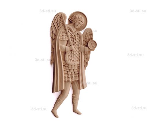 stl model is the Image of St. Archangel Michael