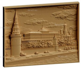 stl model Panno Kremlin embankment 