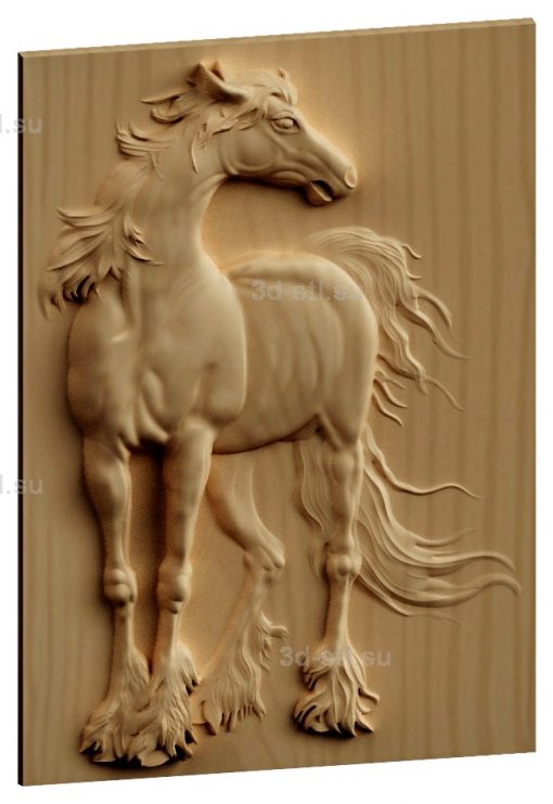 stl model Panno Horse