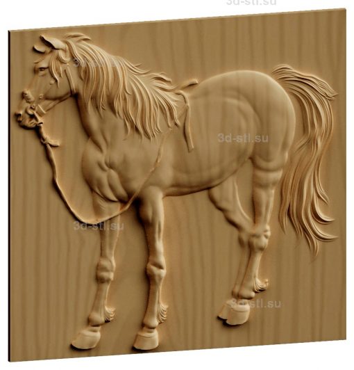 stl model Panno Horse