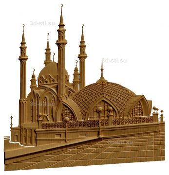stl model Panno the Kul-Sharif Mosque 
