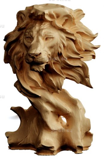 stl model Panno lion decor 