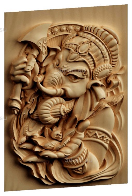 stl model Panno the Elephant God - Ganesha