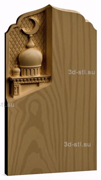 3d stl model-Mosque panel