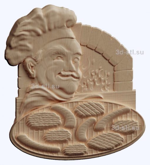 3d STL model-Chef panel № 1044