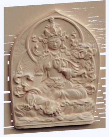 3d STL model-Buddhist panel № 1064