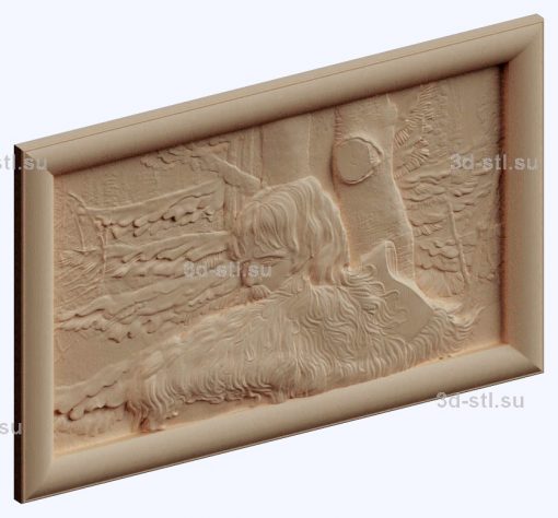 3d STL model-Forester panel № 1076