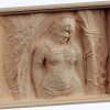 3d STL model-girl panel № 1088