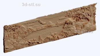 3d STL model-Kamchatka panel № 1167