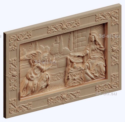 3d stl model-religion panel