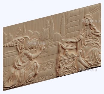 3d stl model-religion panel