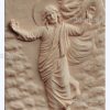 3d stl model-Christ walks on water panel