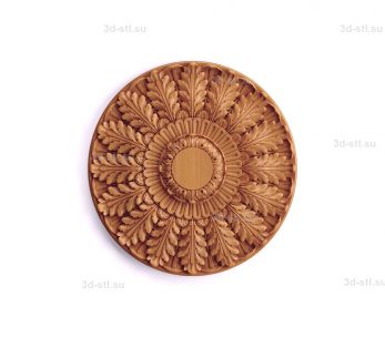 stl model of decorative Plate № 033