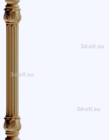 3d stl model-stolb №006