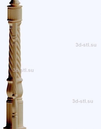 3d stl model-stolb №029