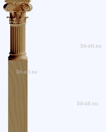 3d stl model-stolb №042