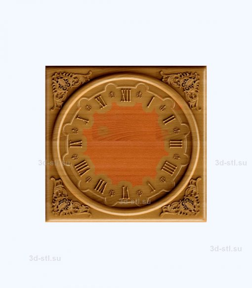 stl model Clock № 015