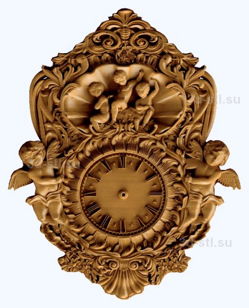 stl model Clock № 039