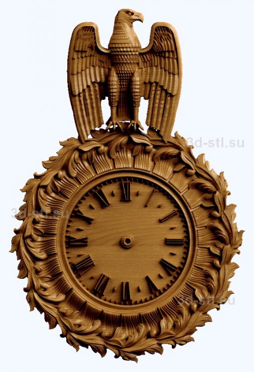 stl model Clock № 067