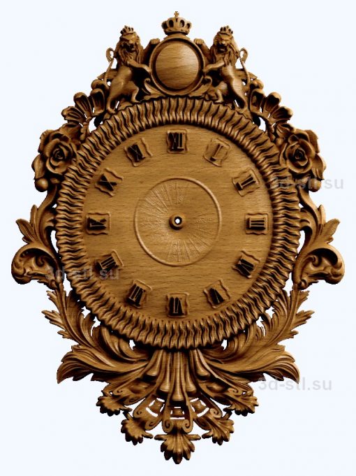 stl model Clock № 074