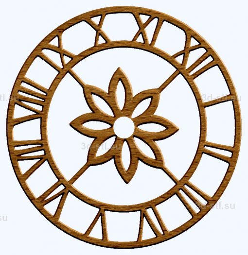 stl model Clock № 112