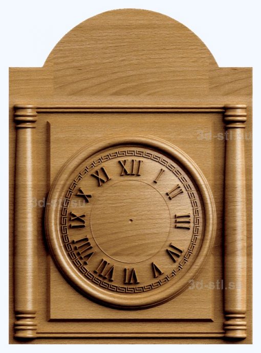 stl model Clock № 117