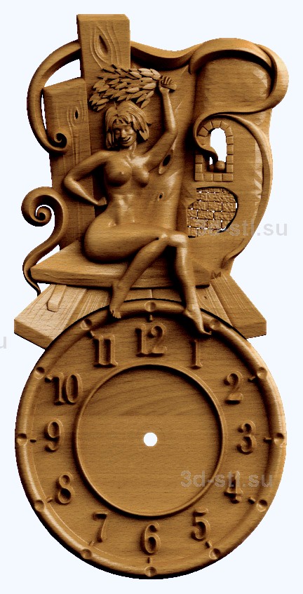 stl model Clock № 168