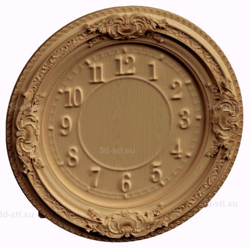 stl model Clock № 170