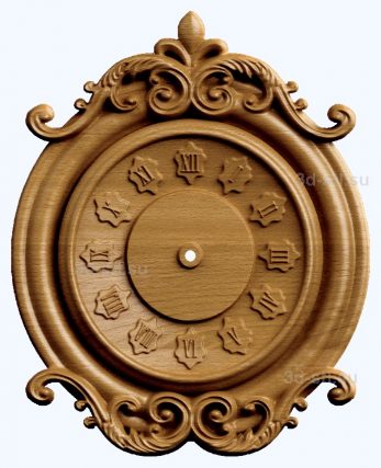 stl model Clock № 172 