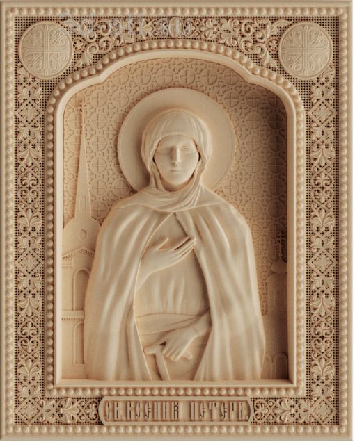 stl model icon of St. Ksenia of St. Petersburg