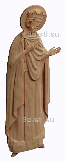 3d stl model-image of St. David