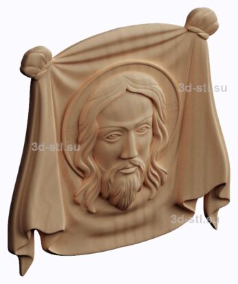 3d stl model- Icon of St. Saved by man - made